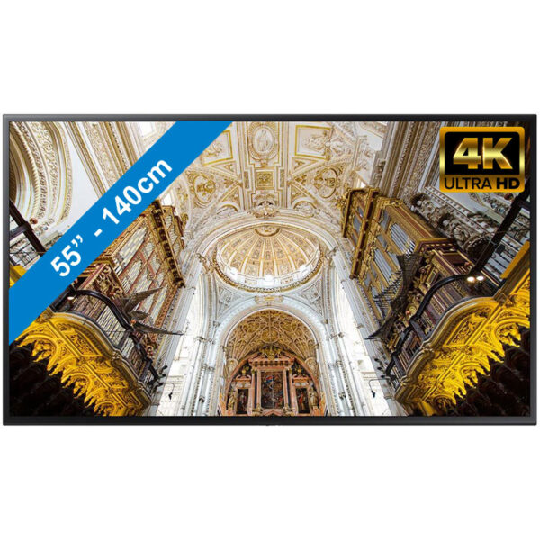 LED TV scherm 55 inch + statief