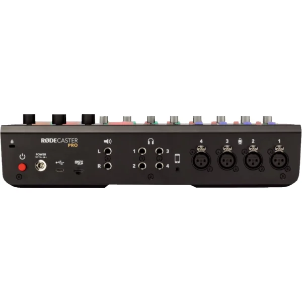 Rode-procaster-pro-achterkant Podcast set