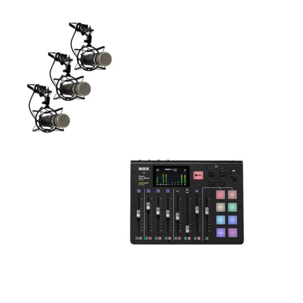 Webcast-set-audio Podcast set
