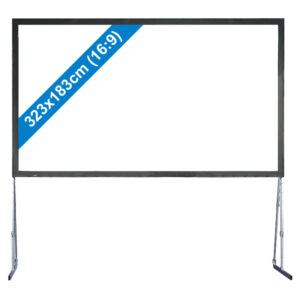 Projectiescherm 323x183cm